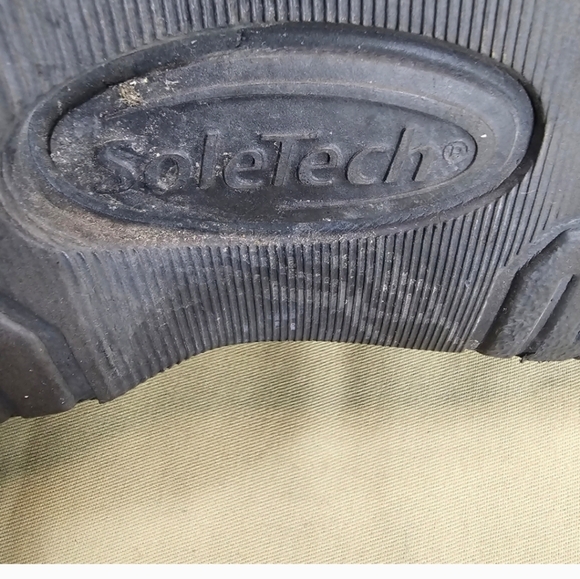 Coach Soltech Men Black Ankle Boots Size 11 - Picture 10 of 11